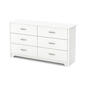 South Shore Fusion Pure White Dresser - image 1