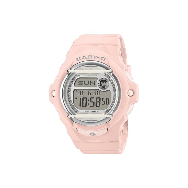 Womens Baby-G Glitter Pink Resin Band Watch - BG169KB-4