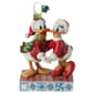 Jim Shore Disney Donald & Daisy Mistletoe Christmas Figurine - image 1
