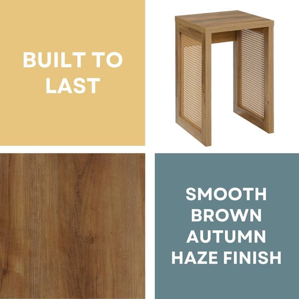 Convenience Concepts Northfield Weave End Table