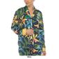Womens White Mark Two Piece Wildflower Print Pajama Set - image 7