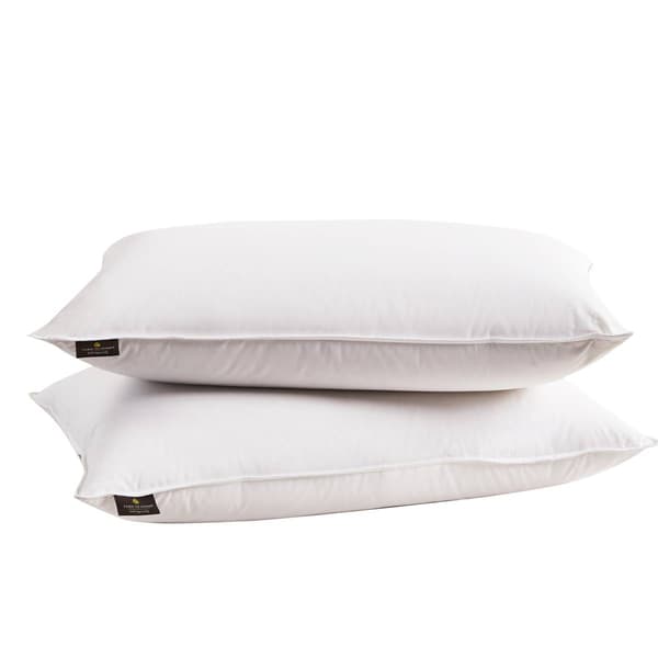 Farm To Home 2pk. Organic Cotton Softy Feather & Down Pillow