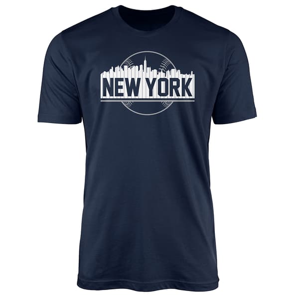 Mens Tsi New York Baseball Tee - image 