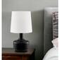 9th & Pike&#174; 17in. White Shade Metal Bedside Table Lamp - image 2