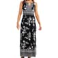 Womens Rabbit Rabbit Rabbit Sleeveless Damask Maxi Dress - image 3