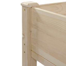 Northlight Seasonal 4ft. Raised Garden Bed Planter Box - Natural