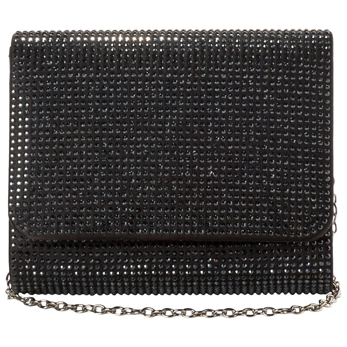 D''Margeaux Glitter Flap Evening Clutch