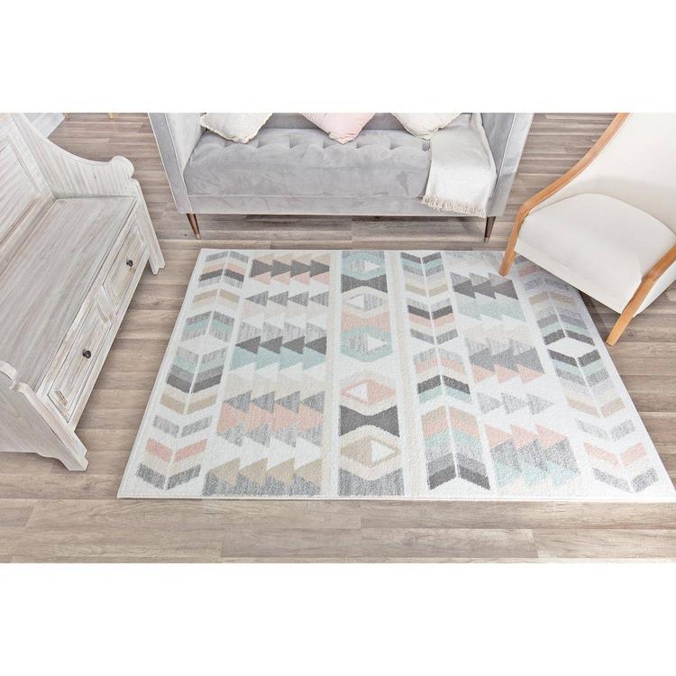 Rugs America™ Miko Mint Lime Geometric Contemporary Area Rug