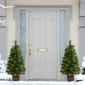 Puleo International 2pc. Pre-Lit Wyoming Pine Christmas Trees - image 3
