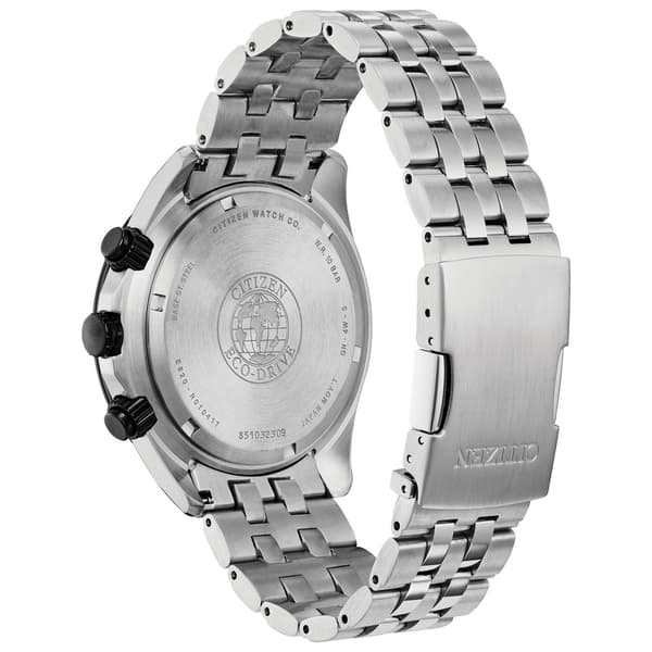 Mens Citizen&#174; Classic Eco-Drive Blue Dial Chrono Watch-BL5568-54L