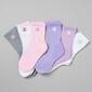 Girls Champion&#40;R&#41; 6pr. Solid & Speckled Crew Socks - image 1