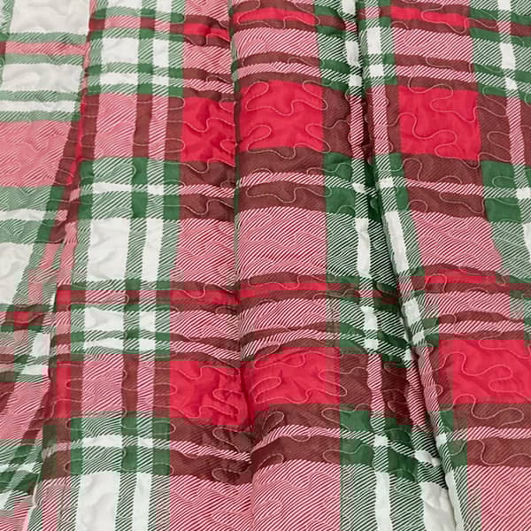 Harper Lane Carol Plaid Sherpa Throw