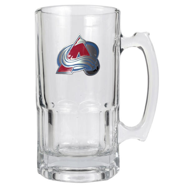 Great American Products NHL Colorado Avalanche Glass Macho Mug - image 