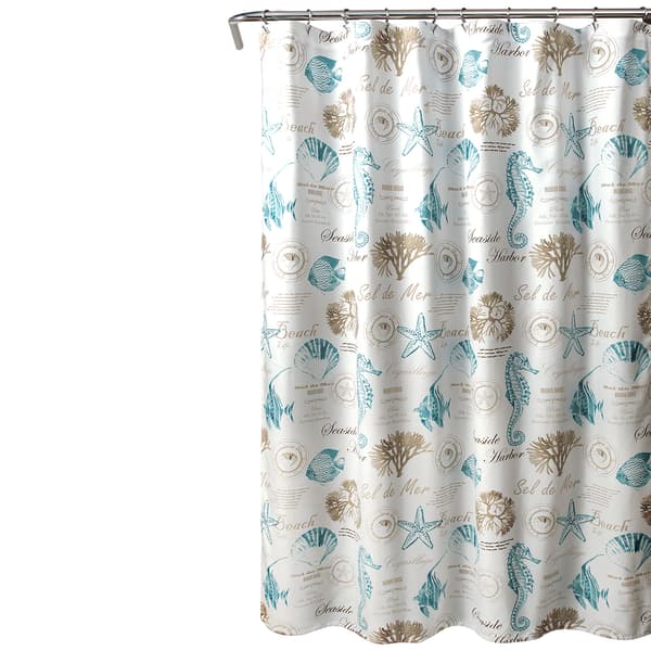 Lush D&#233;cor&#174; Harbor Life Shower Curtain