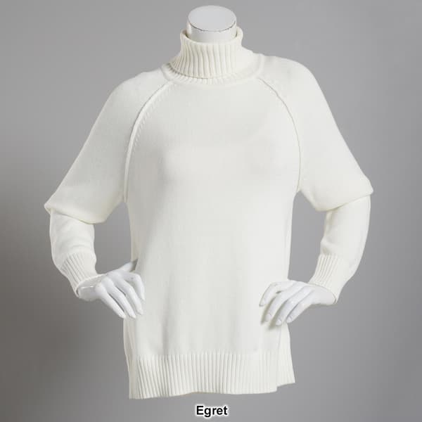 Petite 89th & Madison Perfect Long Sleeve Turtleneck Sweater