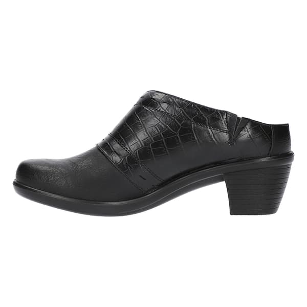 Womens Easy Street Cynthia Croco Comfort Clogs