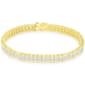 Accents by Gianni Argento Gold Plated Rolex Laydown Bracelet - image 1