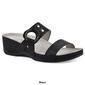 Womens Cliffs by White Mountain Colletta Double Strap Sandal - image 7