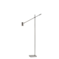 HomeRoots 63in. Silver LED Task Floor Lamp With Drum Shade - image 2