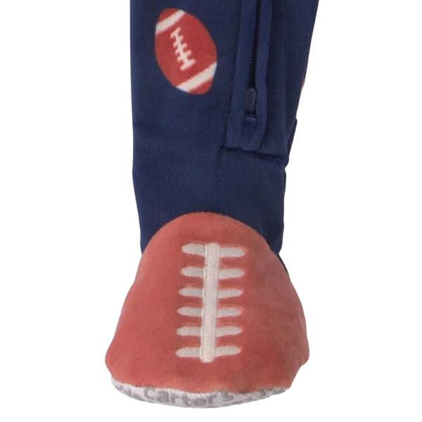 Baby Boy (12-24M) Carter''s® Football 2-Way Zip Sleeper