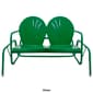 Northlight Seasonal Retro Metal Tulip Double Glider Patio Chair - image 7