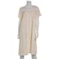 Womens Carole Hochman Short Sleeve Floral Nightgown - image 1