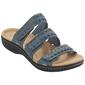 Womens Clarks(R) Laurieann Cove Strappy Slide Sandals - image 1