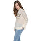 Womens DKNY Jeans Long Sleeve Open Stitch Varsity Logo Sweater - image 4