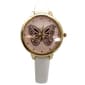 Womens Olivia Pratt(tm) Faux Leather Butterfly Face Watch - A916767 - image 1