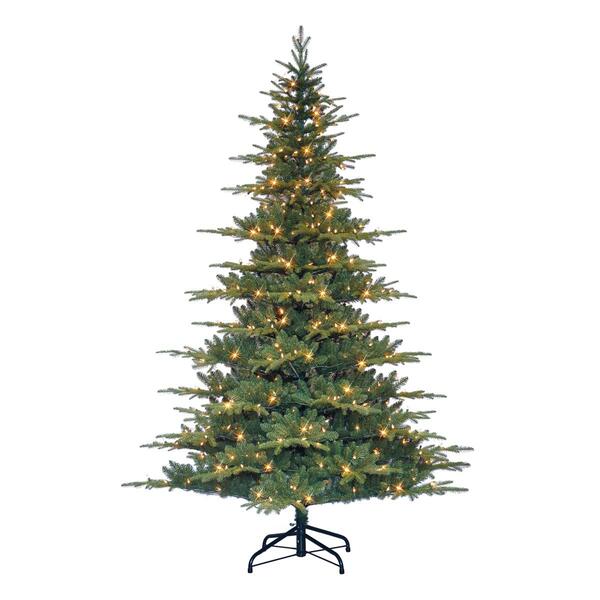 Puleo International 7.5ft. Pre-Lit Utah Fir Christmas Tree - image 
