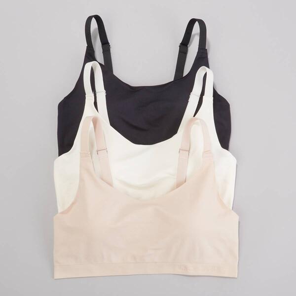 Womens Vince Camuto 3pk. Seamless Comfort Bralettes VC23858 - image 