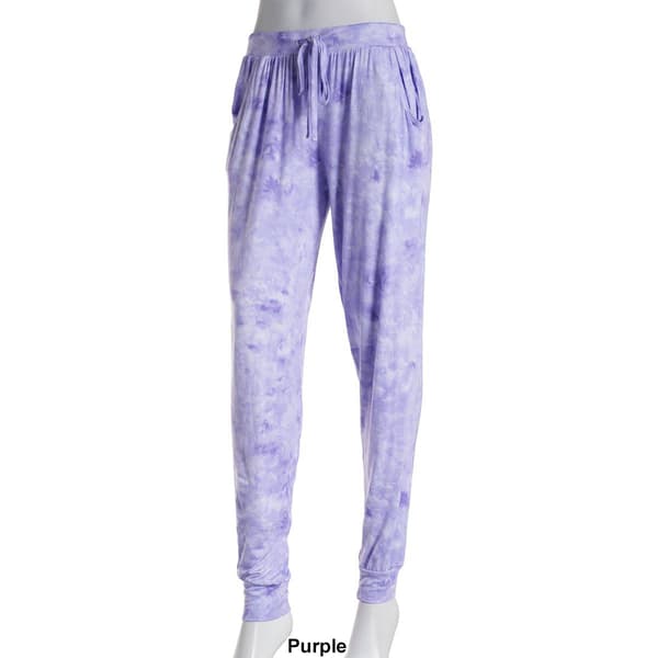 Womens René Rofé Tie Dye Jogger Pajama Pants - Boscov's