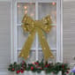 Northlight Seasonal 24in. LED Gold Tinsel Christmas Bow Décor - image 2