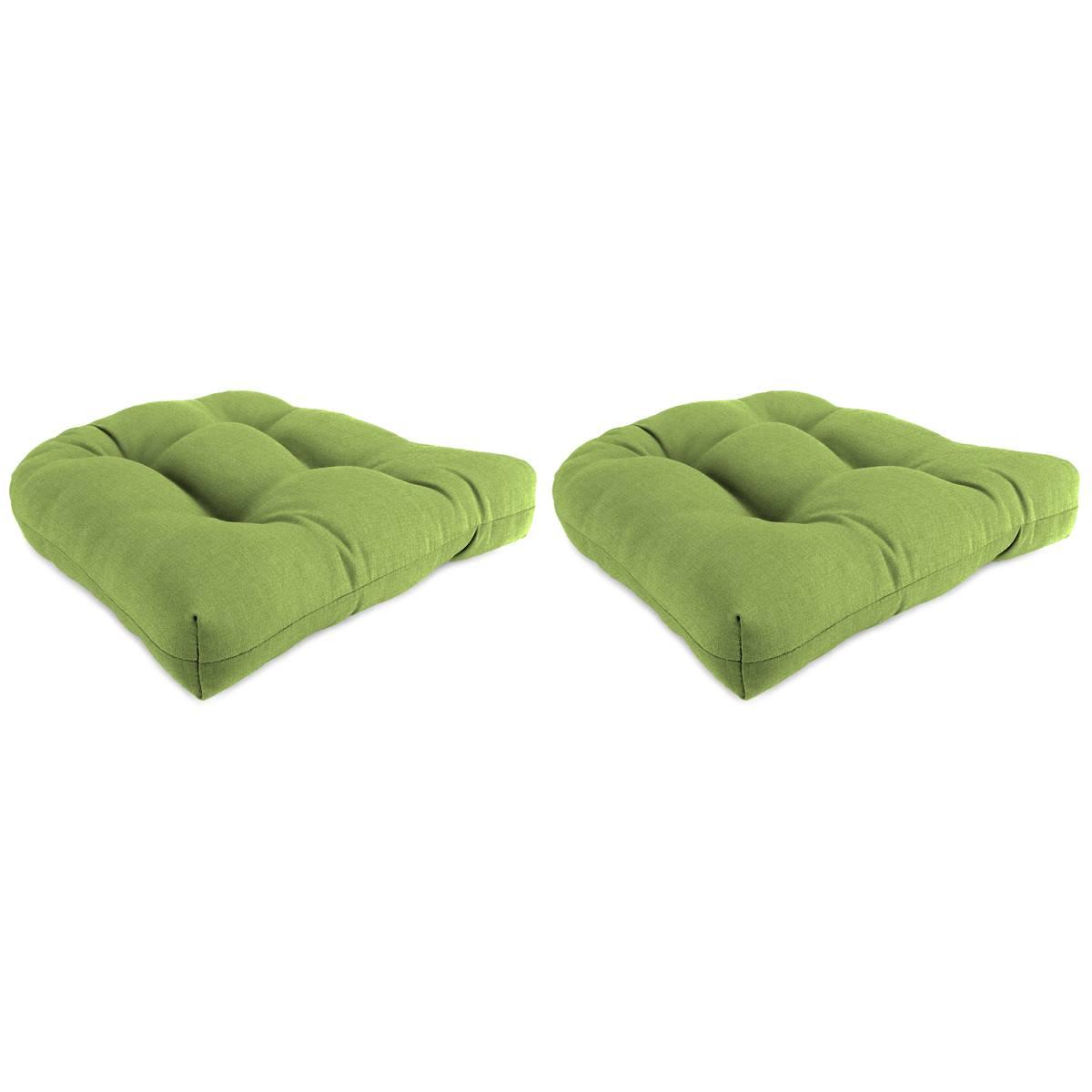 Jordan Manufacturing Textured Wicker Chair Cushions - Set Of 2