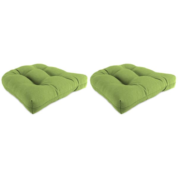 Jordan Manufacturing Textured Wicker Chair Cushions - Set Of 2 - image 