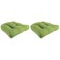 Jordan Manufacturing Textured Wicker Chair Cushions - Set Of 2 - image 1
