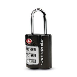 Samsonite 3 Dial Travel Sentry Combo Lock-Black