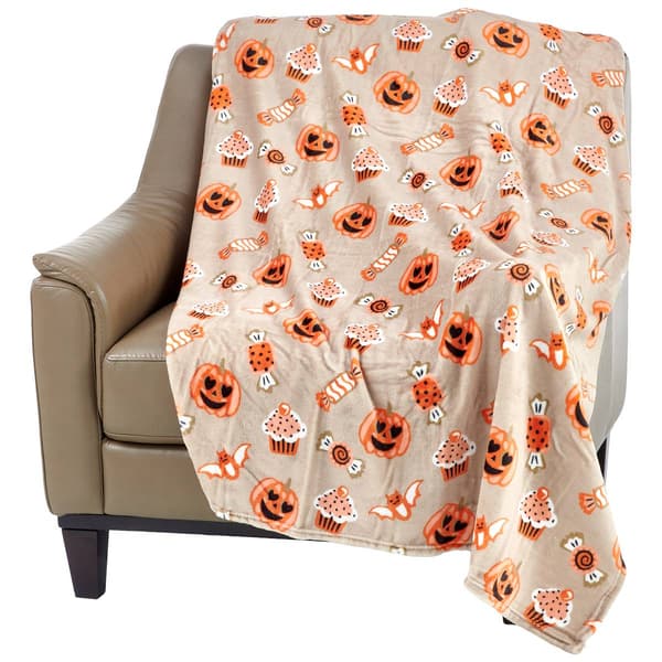 Ashley Cooper™ Candy Characters Plush Throw