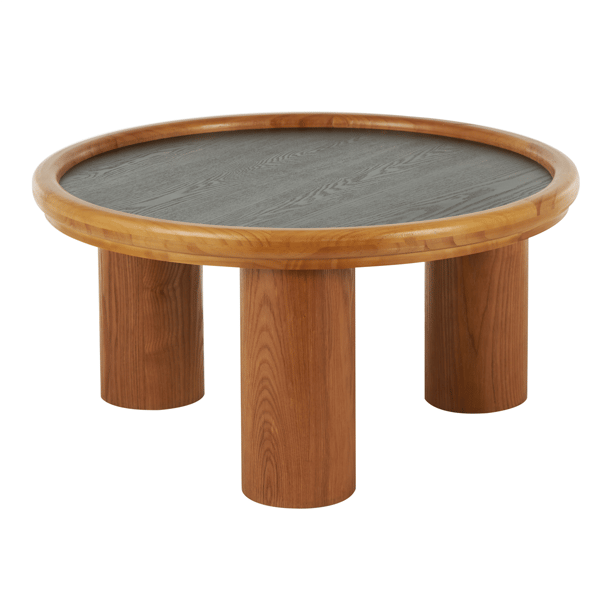 9th & Pike® Bohemian Brown Wood 16in. Coffee Table - image 