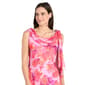 Petite R&M Richards Sleeveless Drape Neck Tier Shift Dress - image 4