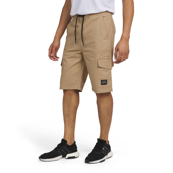 Young Mens Akademiks 10.5in. Twill Cargo Pull On Shorts - image 