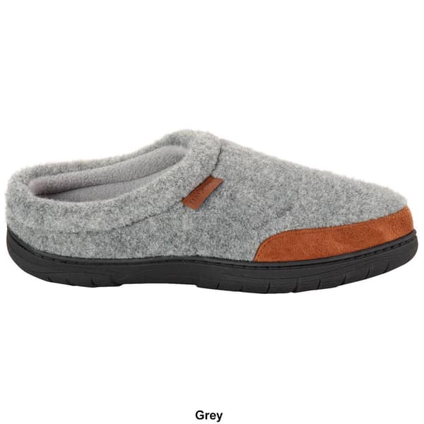 Mens Haggar® Felt Clog Slippers