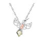 Black Hills Gold Sterling Silver Hummingbird Necklace - image 1