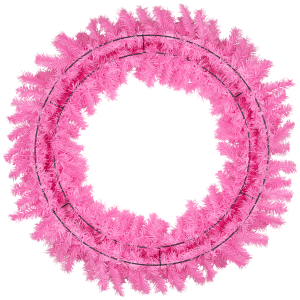 Northlight 36in. Artificial Pink Pine Christmas Wreath