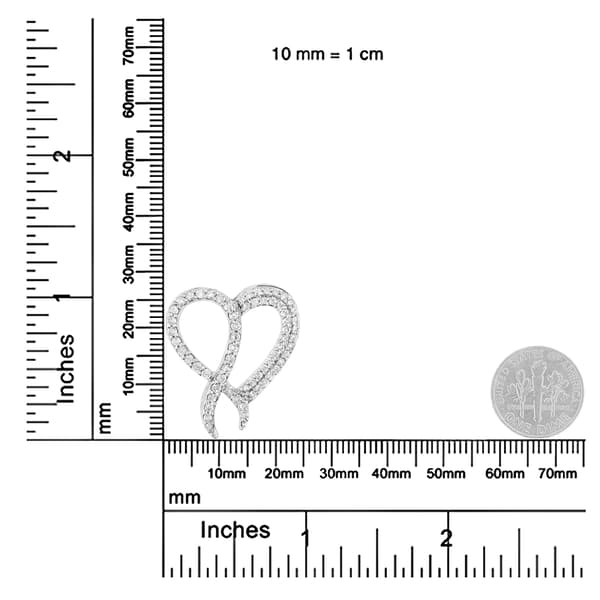 Diamond Classics&#8482; 1ctw. Diamond Ribbon Pendant