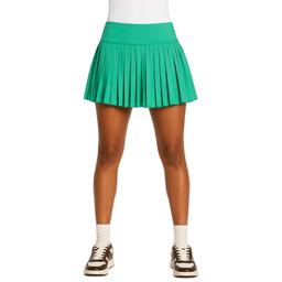 Juniors No Comment Sport Jersey Pleated Skort