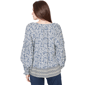Womens Skye’s the Limit Fresh Start Ruffle Ditsy Floral Blouse - image 2