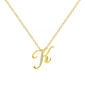 Accents by Gianni Argento Initial K Pendant Necklace - image 1