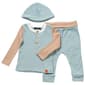 Baby Boy &#40;12-24M&#41; French Connection 3pc. Color Block Set - Khaki - image 1