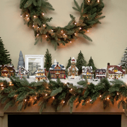 Northlight 7in. LED Post Office Christmas Village Decoration